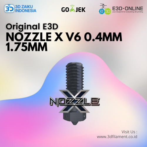 Original E3D Nozzle X V6 0.4mm 1.75mm from UK